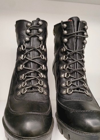 Nine West Nine West marka Deri Kadın Siyah Platform Topuklu Bot