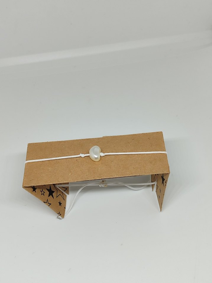 2 li Kına hediyelik Bej Elastik Kadın Bileklik - Görsel 2