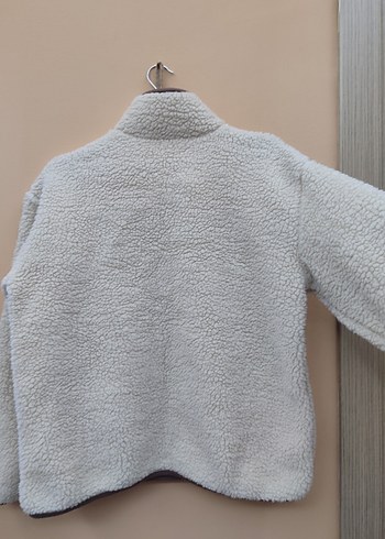 Bej Fermuarlı Kadın yarim fermuarlı sweatshirt - Görsel 3