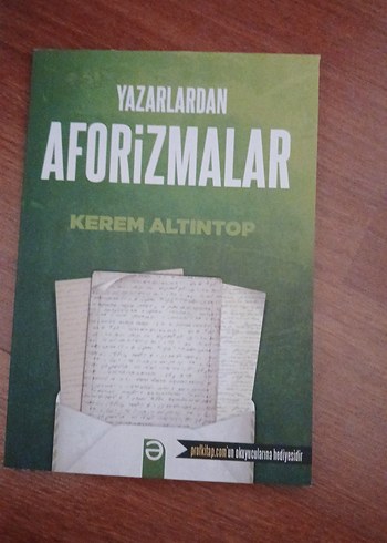 Yazarlardan Aforizmalar - Kerem Altıntop