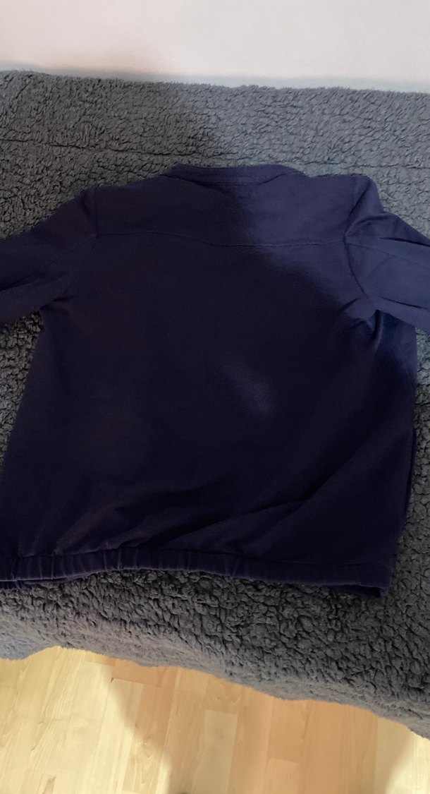 Kadın Lacivert Midi Boy Düğmeli Ceket - Görsel 2