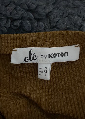 Kız Çocuk Koyu Kahverengi Kısa Kollu Tişört - Görsel 4