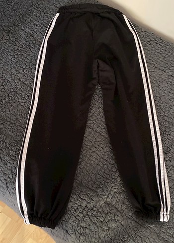 Siyah Elastik Bel Detaylı Kadın Eşofman Altı - Görsel 2