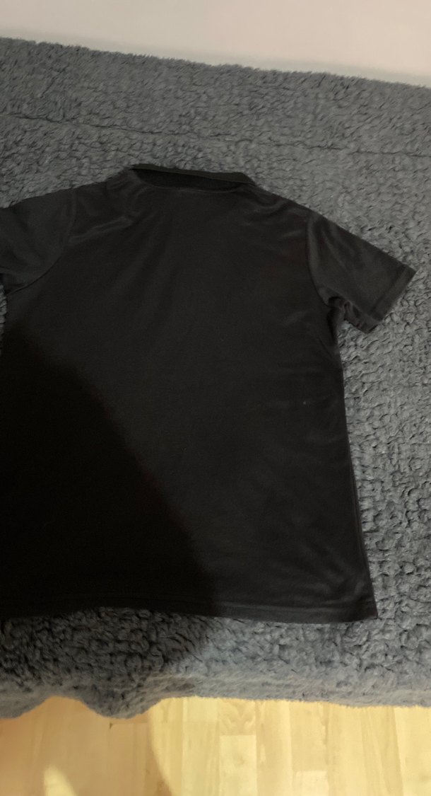 Siyah Kısa Kollu Erkek Polo Tişört - Görsel 2