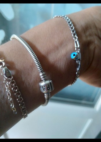 Accessorize 925 gümüş ezme bileklik