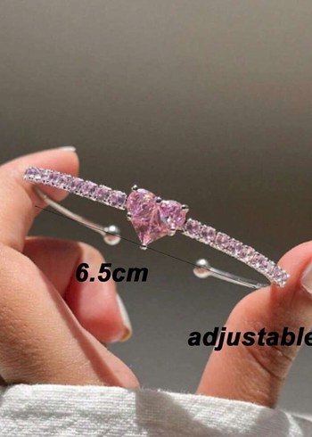 Beden pembe Renk Kalp Bileklik ve iphone kılıfı