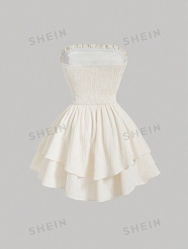 s Beden Lolita straplez elbise