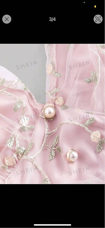s Beden Shein fairycore elbise
