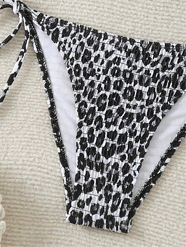 s Beden Leoparlı bikini takımı