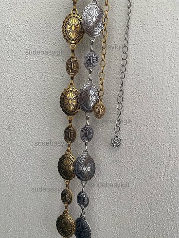 Beden Gold vintage zincir bel kemer