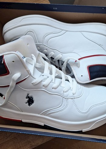 U.S. Polo Assn. Erkek Beyaz Spor Ayakkabı