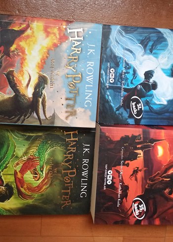 J.K. Rowling Harry Potter Kitap Seti 2-3-4-5