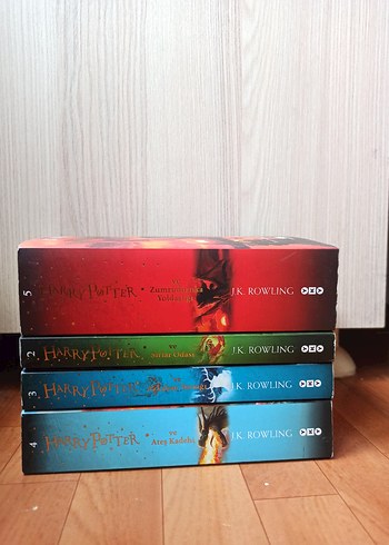 J.K. Rowling Harry Potter Kitap Seti 2-3-4-5