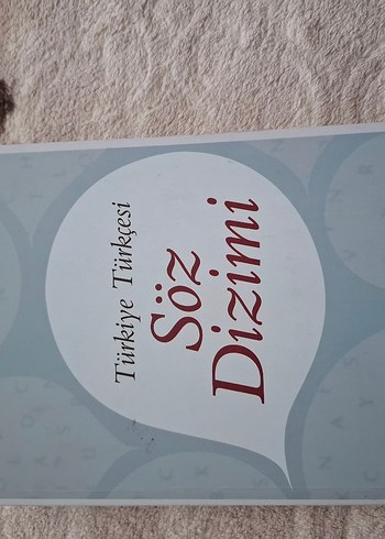 Türkiye Türkçesi Söz Dizimi Kitabı