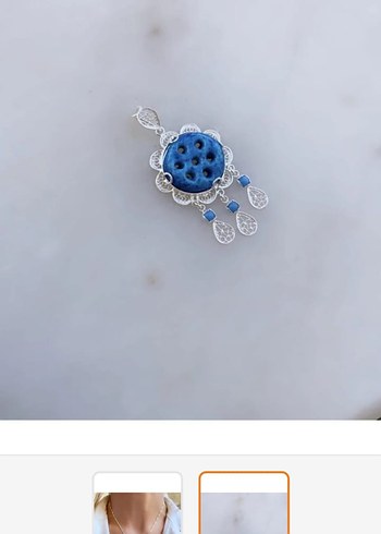 Mardin Midyat gümüş kolye modelleri - Görsel 2