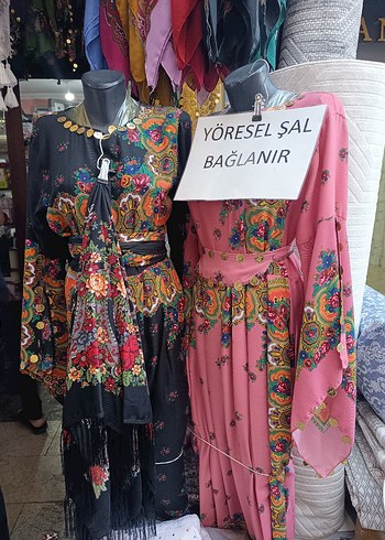 Mardin Midyat görseller şallar ve kıyafetler