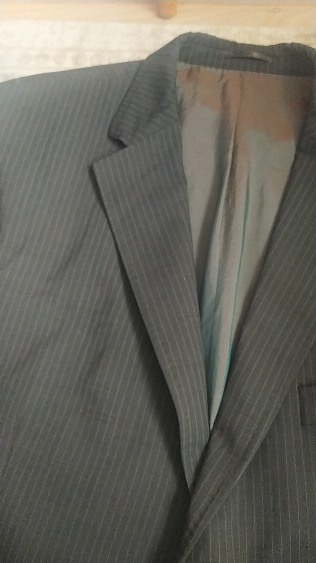 Çizgili Düğmeli Erkek Takım Elbise - Görsel 5