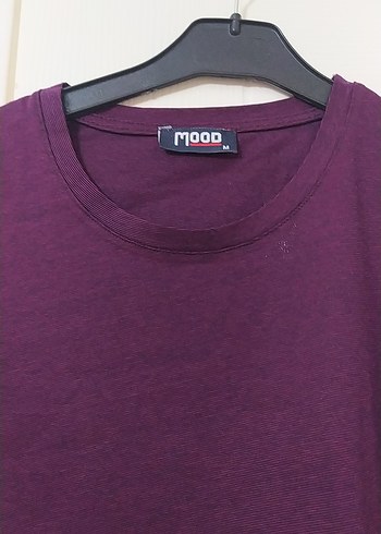 Rodi Mood Mor Pamuklu Erkek Oversize Tişört