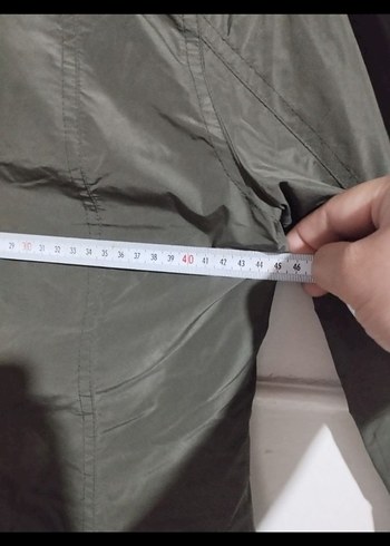 yeşil Düğmeli Street Style Kadın Ceket - Görsel 4