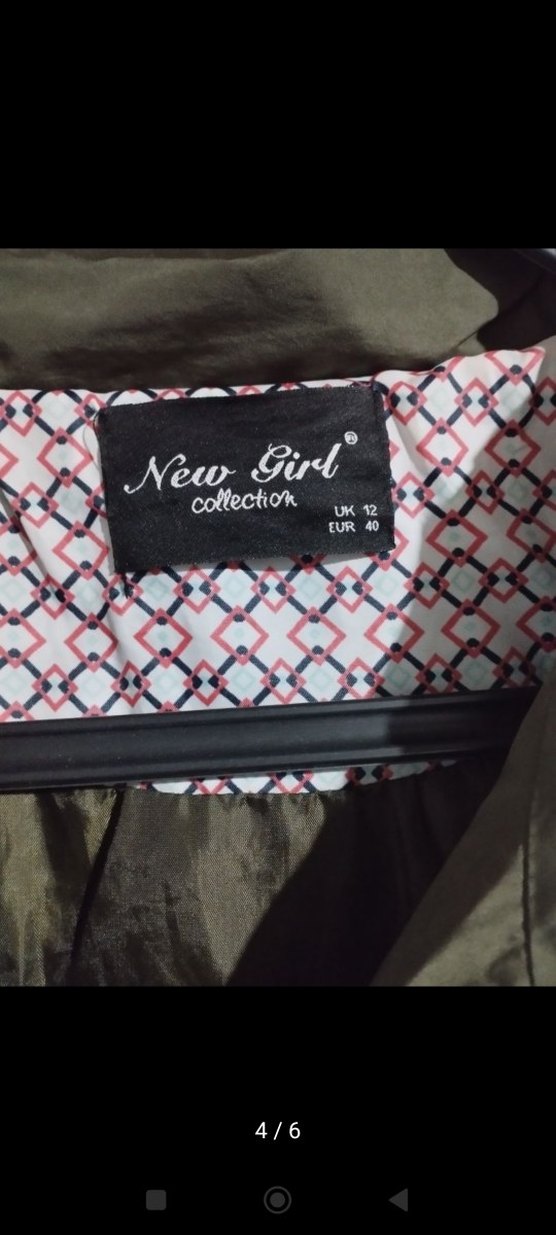 yeşil Düğmeli Street Style Kadın Ceket - Görsel 3