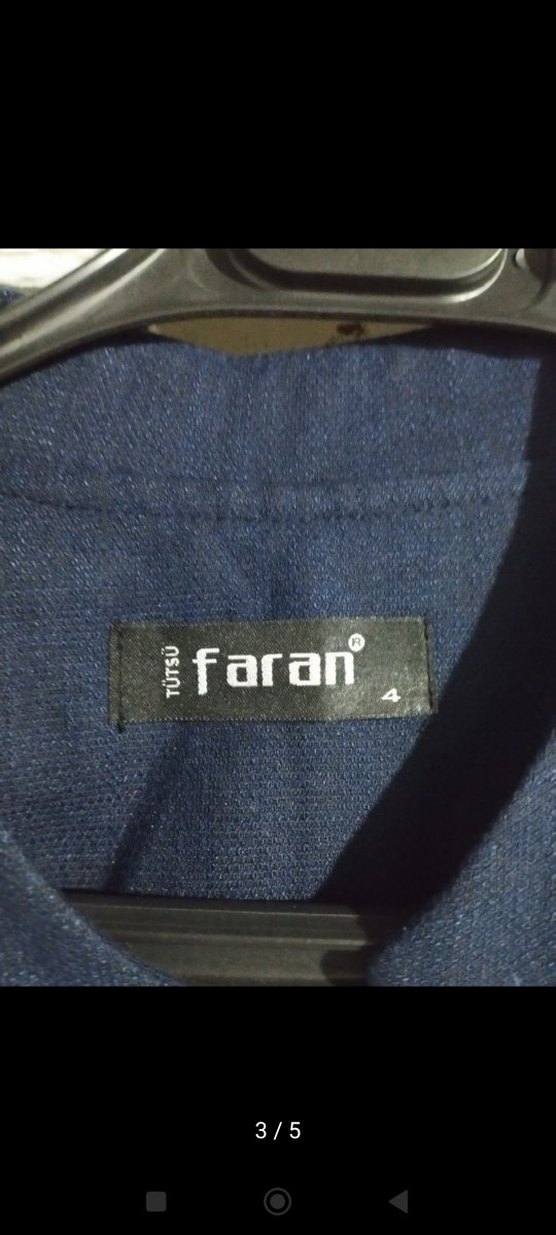 Lacivert Kadın Uzun pardösü - Görsel 3