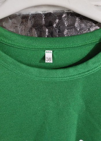 Yeşil Uzun Kollu tunik - Görsel 2