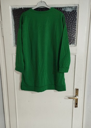 Yeşil Uzun Kollu tunik - Görsel 3