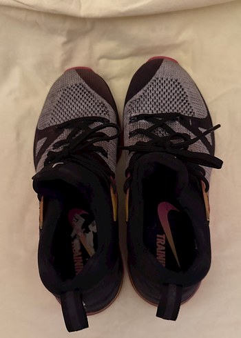 Nike Nike Gri Basketbol Ayakkabısı Velcro Detaylı