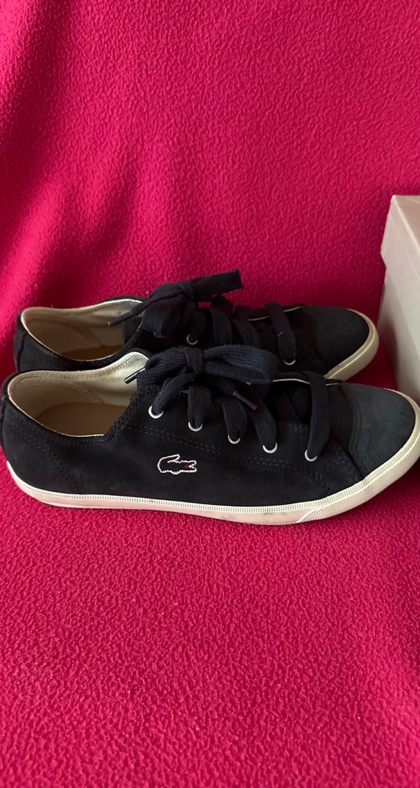 Kadın Süet Spor Ayakkabı Velcro Bağcıklı - Görsel 2