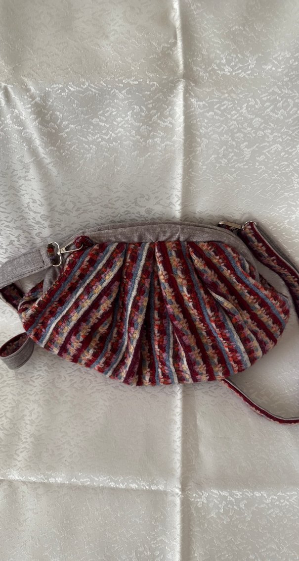 Piliseli Çok Renkli Bohem Kadın Çanta - Görsel 3