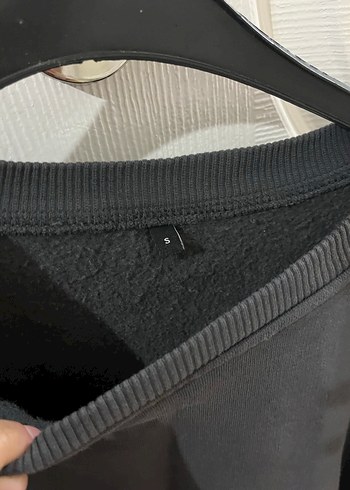 s Beden Gri Kadın Oversize Sweatshirt