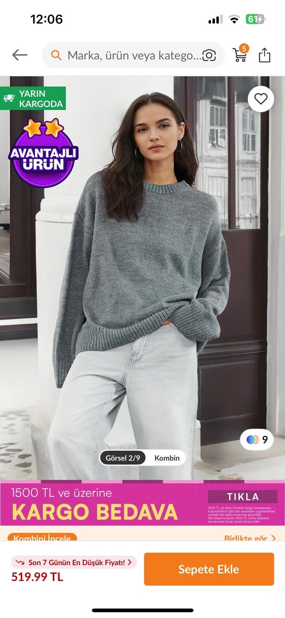 Milla kazak - Görsel 2