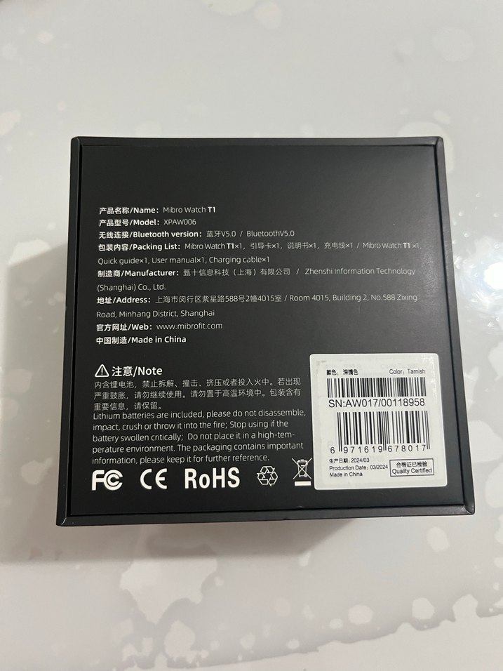 Siyah Akıllı Saat ve Şarj Aksesuarı - Görsel 3