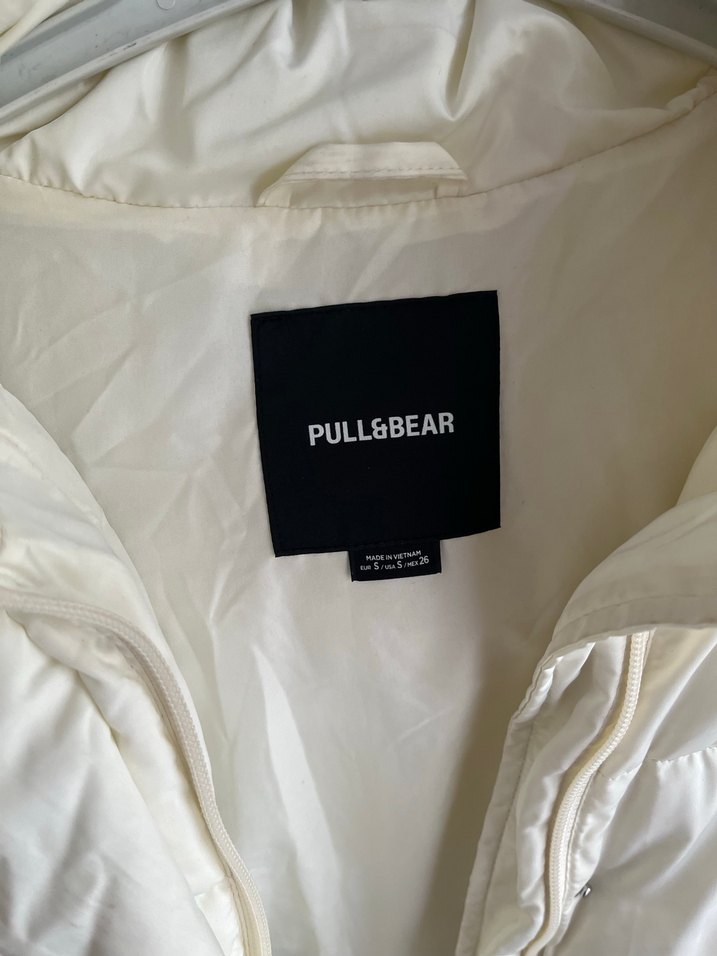 Pull bear beyaz mont - Görsel 2