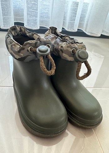 İgor Kamuflaj Desenli Lastik Çocuk Yağmur Botları