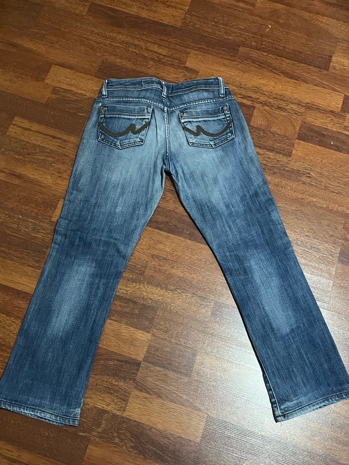Lacivert Kadın Denim Rahat Kesim Jean - Görsel 3