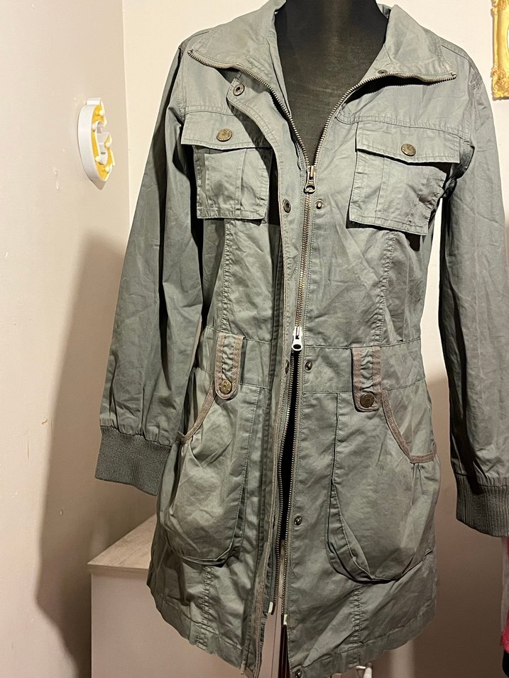 Haki Trençkot - Görsel 2