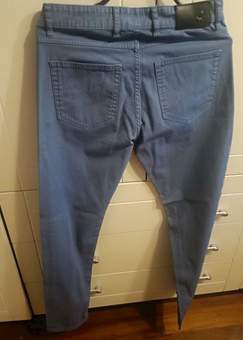 Beymen club marka Gri mavi Regular Fit Erkek Kot Pantolon - Görsel 4