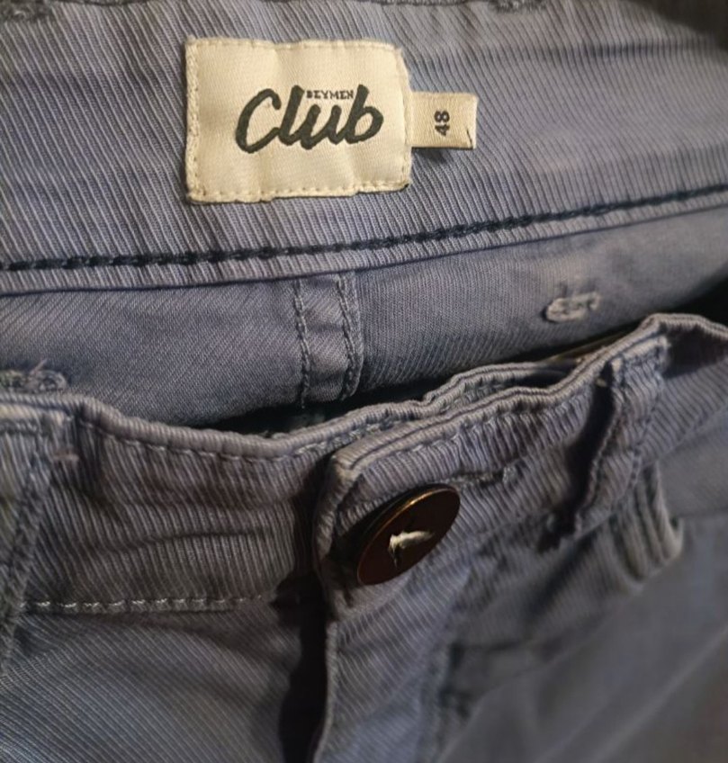 Beymen club marka Gri mavi Regular Fit Erkek Kot Pantolon - Görsel 2