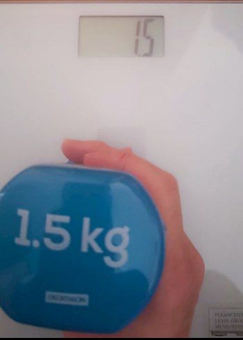 Omron Dijital Beyaz Banyo Tartısı - Görsel 2