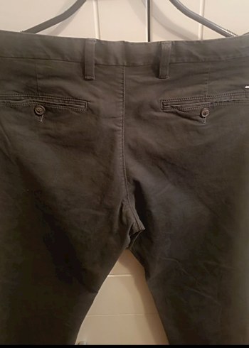 Tommy Hilfiger Gri Erkek Denim Pantolon, Regular Fit - Görsel 3