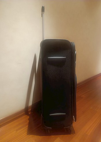 Klasik Gri Tokalı Valiz - Görsel 4