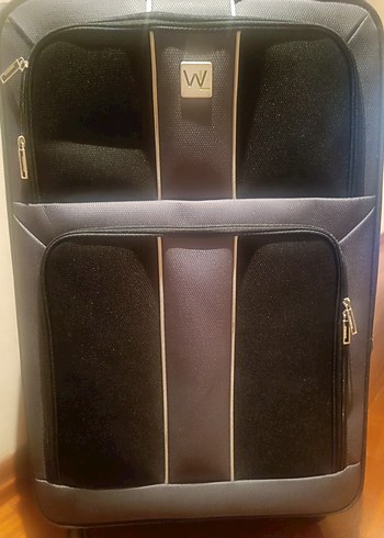 Klasik Gri Tokalı Valiz - Görsel 6