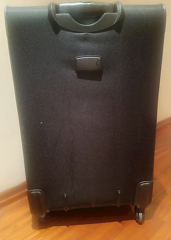 Klasik Gri Tokalı Valiz - Görsel 3