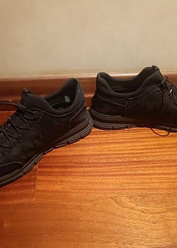 Hotiç marka Siyah Nubuk Akıllı Bağcıklı Erkek Spor Ayakkabı - Görsel 3