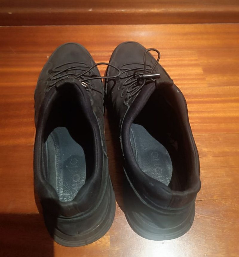 Hotiç marka Siyah Nubuk Akıllı Bağcıklı Erkek Spor Ayakkabı - Görsel 2