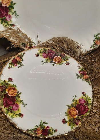 English Home Royal Albert Old Country Roses Tatlı Tabağı