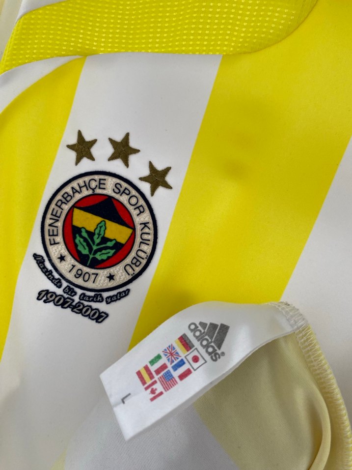 Sarı Beyaz Fenerbahçe Forma - Görsel 3