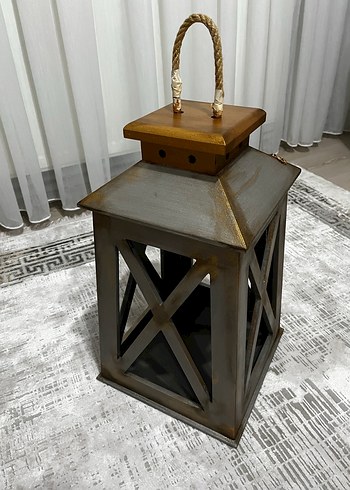 Ahşap  Mumluk (Sanat atölyesi yapımı el işçiliği dekor) - Görsel 5