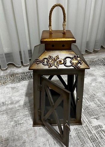 Ahşap  Mumluk (Sanat atölyesi yapımı el işçiliği dekor) - Görsel 2